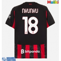AC Milan Christopher Nkunku #18 Domaci Dres 2025-26 Kratak Rukav